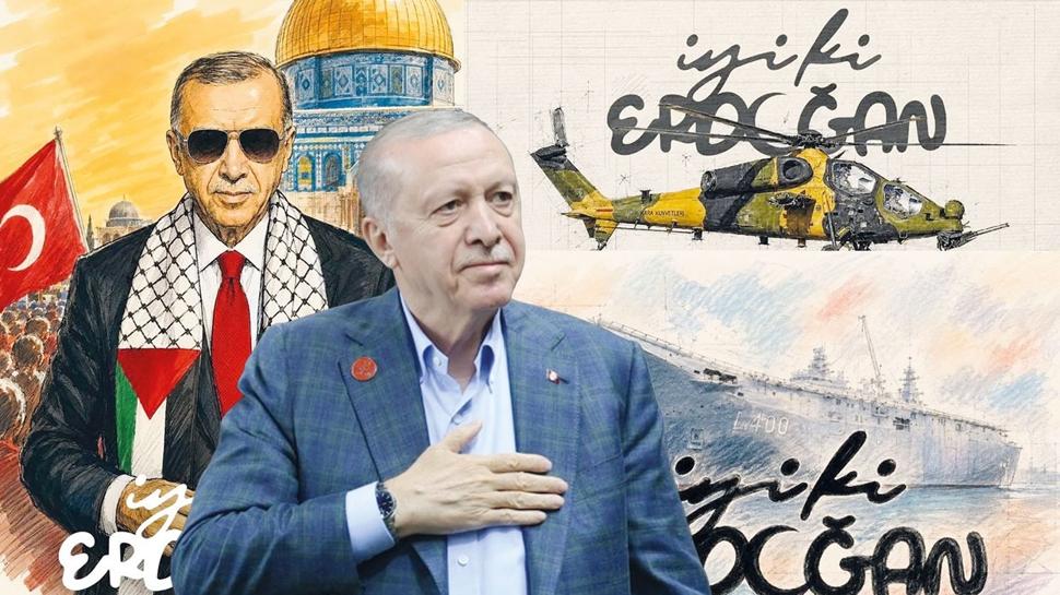 Sosyal medyada ��yi ki Erdo�an� r�zgar�