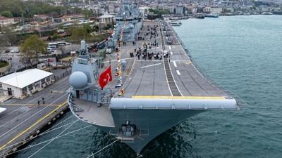 EFES-2026 Tatbikat�'nda TCG Anadolu'nun amfibi ve hava kabiliyetleri sergilendi