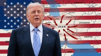 Trump'tan Tahran'a harital� tehdit: Oklar� �ran'a �evirdi