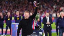 Barcelona, Hansi Flick'in s�zle�mesini uzatt�!