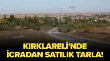 K�rklareli L�leburgaz Kayabeyli K�y�'nde icradan sat�l�k tarla!