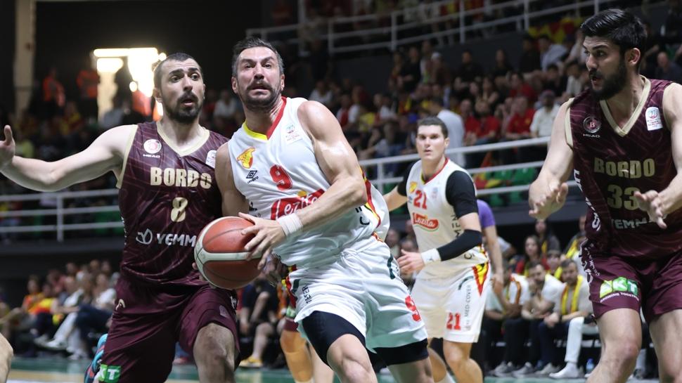 MAÇ SONUCU: Pamos Bordo: 83 - Gaziantep Basketbol: 62