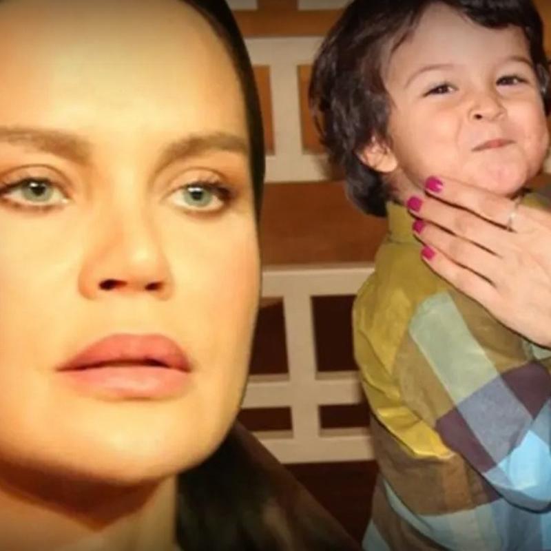 O�lunu kaybetmi�ti... Ebru �all�: �Ac�m� ya�arken yaln�z hissettim�