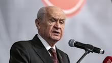 MHP Gen�lik Kurultay�! Bah�eli: T�rk gen�li�i dimdik ayakta