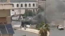 �am'da �iddetli patlama! �ok say�da yaral� var