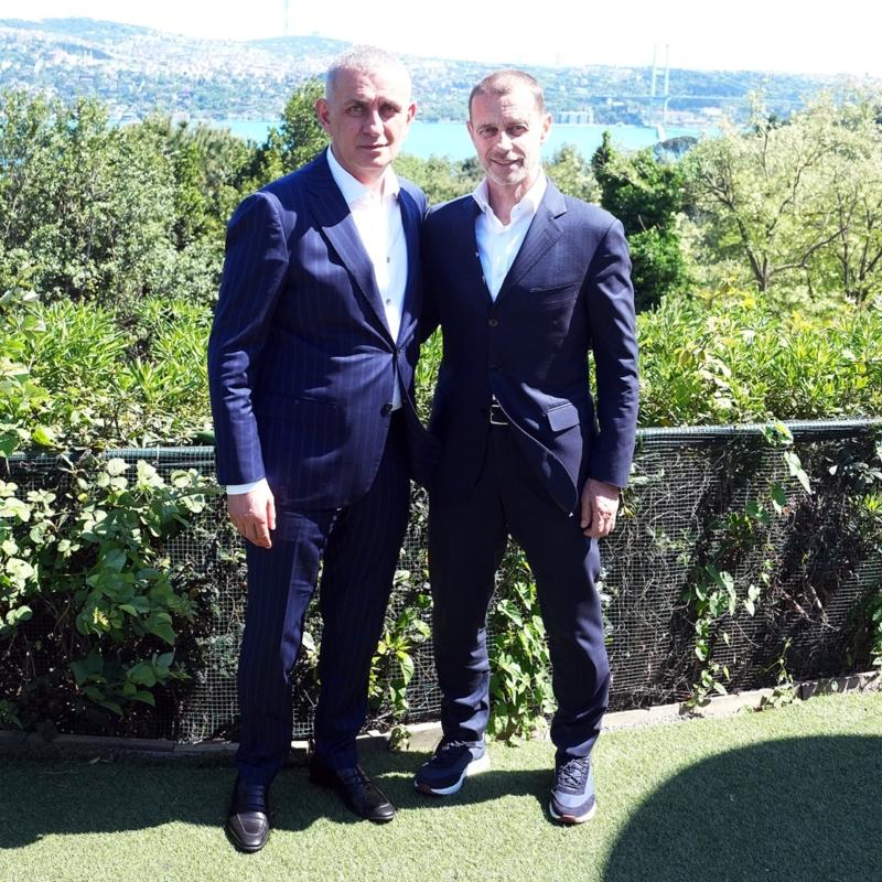 UEFA ve TFF heyetleri bir araya geldi