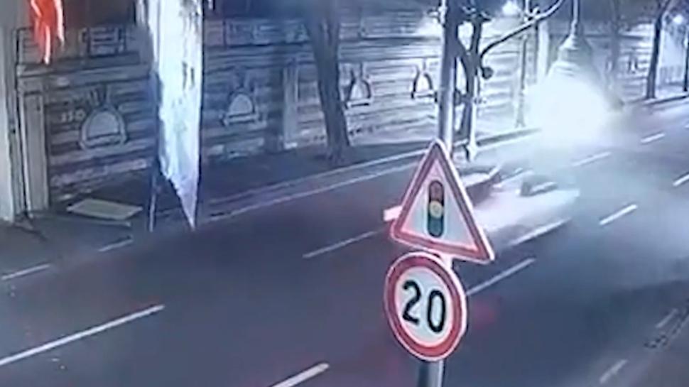 Be�ikta�'taki korkun� kaza kamerada