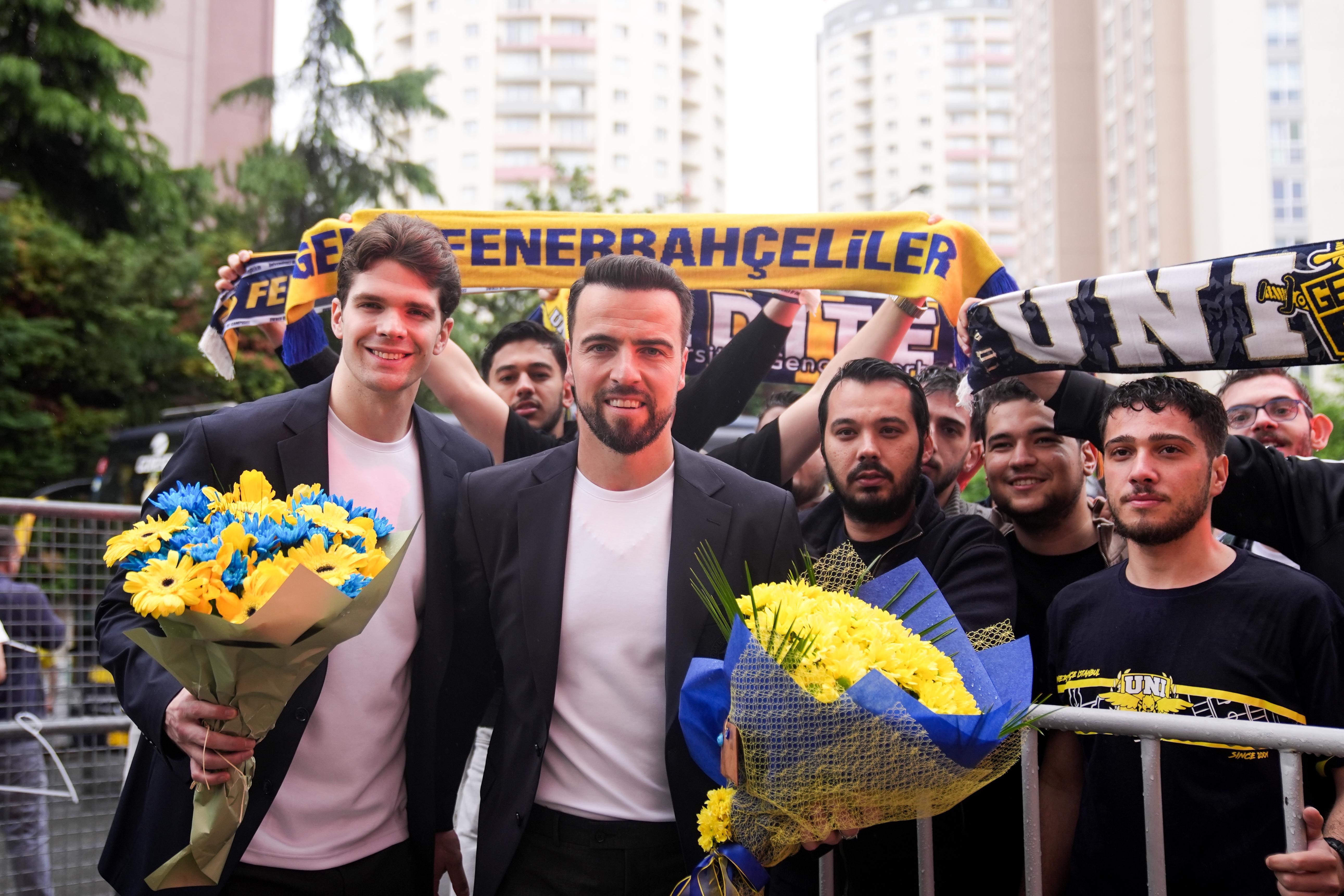 Fenerbah�e Beko, Final Four �ncesi Atina'ya geldi