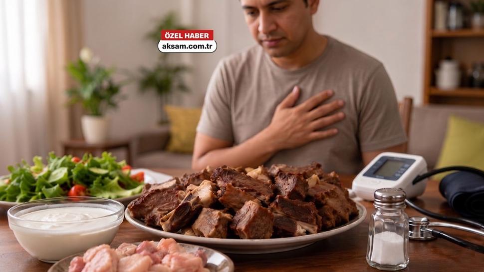 Kardiyoloji uzman�ndan kalp ve tansiyon hastalar�na bayram uyar�s�: Eti b�yle pi�irmeyin, tuza y�klenmeyin
