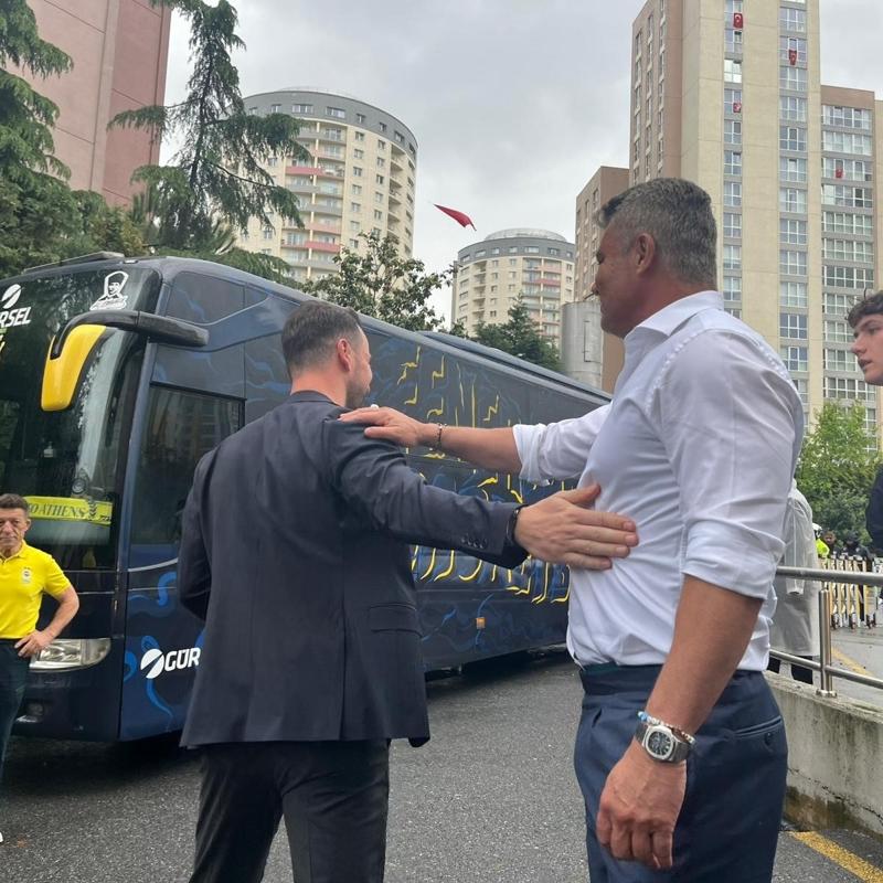 Sadettin Saran, Fenerbah�e Beko'yu Atina'ya u�urlad�