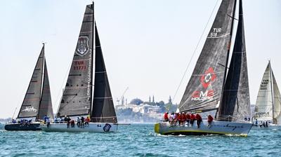 Cumhurba�kanl��� 7. Uluslararas� Yat Yar��lar�'nda bayram co�kusu! �stanbul Bo�az�'nda �Kurtulu� Kupas�� heyecan�