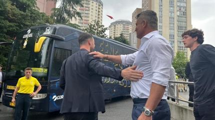 Sadettin Saran, Fenerbah�e Beko'yu Atina'ya u�urlad�