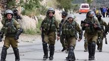 Soyk�r�mc� �srail ordusu, El Halil'de 3 Filistinliyi al�koydu