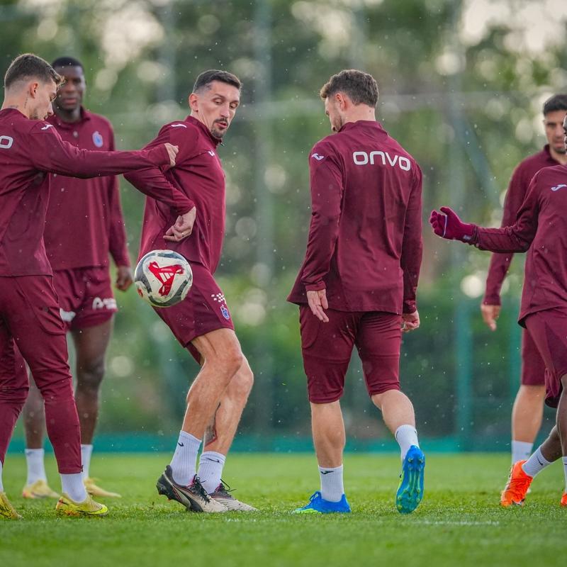 Trabzonspor, kupa finali �ncesinde mesaisine devam etti