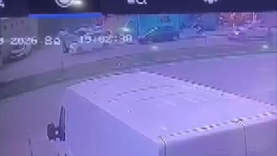 Adana'da feci kaza: O anlar kamerada
