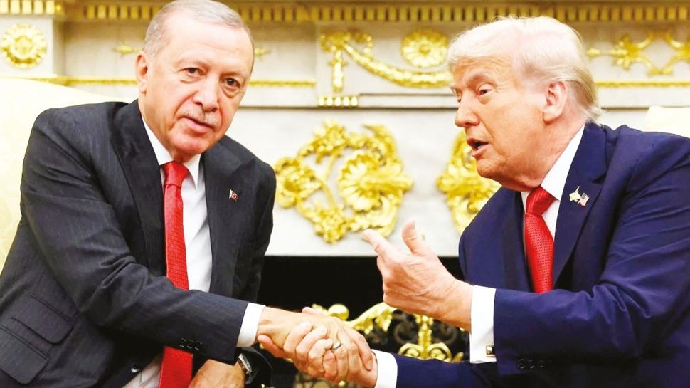 Ate�kes s�recine destek... Trump'la g�r��t�