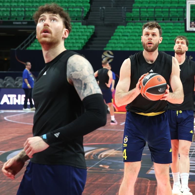 Fenerbah�e Beko, Olympiakos ma�� �ncesi �al��t�