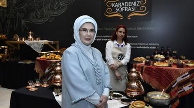Emine Erdo�an'dan T�rk mutfa�� mesaj�: Anadolu'nun ruhunu ta��yan en latif k�lt�r el�imiz