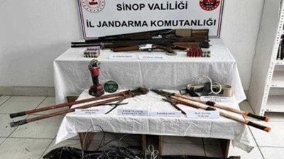 Sinop'ta kablo h�rs�zl��� operasyonu: 3 ��pheli yakaland�