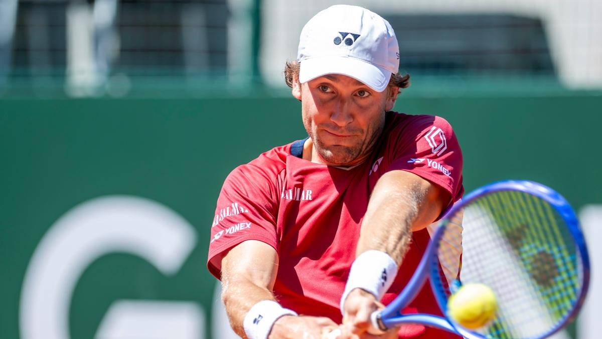 tenis Casper Ruud Jannik Sinner foto�raflar� resimleri