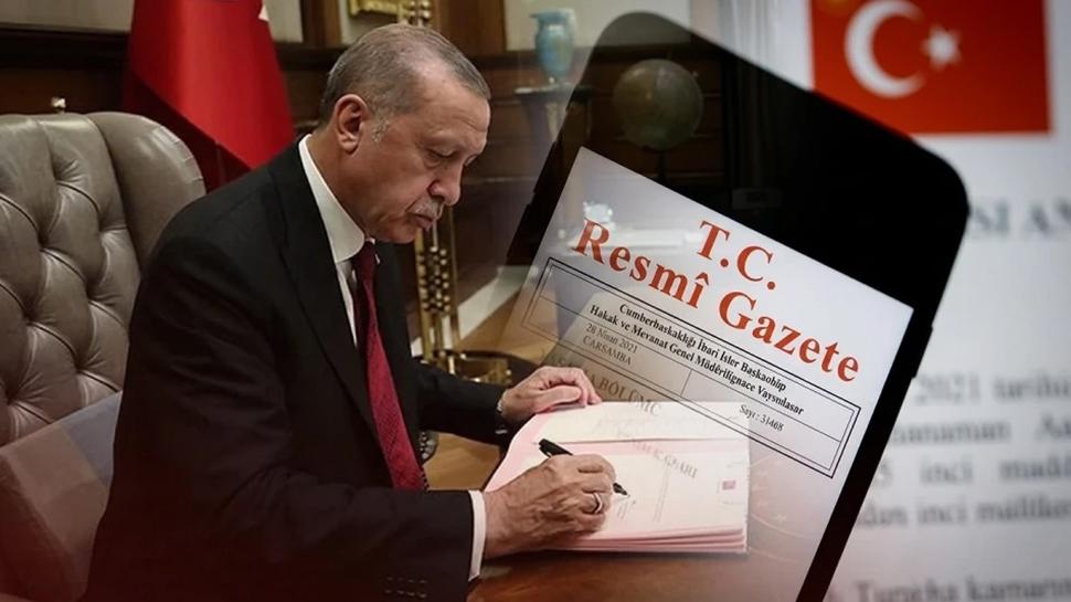 Cumhurba�kan� Erdo�an imzalad�! Atama ve g�revden alma kararlar� Resmi Gazete'de