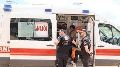 Binada yang�n pani�i: Dumandan etkilenen 6 ki�i hastaneye kald�r�ld�
