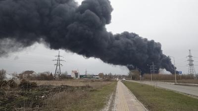 Ukrayna, Yaroslav Petrol Rafinerisi'ne sald�r� d�zenledi