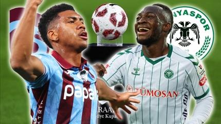 Trabzonspor - Konyaspor ma� kadrosu! T�rkiye Kupas� Trabzonspor ilk 11'leri belli oldu mu?