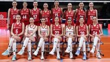 A Milli Kad�n Voleybol Tak�m�, Polonya'y� ma�lup etti
