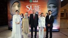 Ba�kan Erdo�an, ''�ule Senin Hikayen'' dizisinin gala program�na kat�ld�
