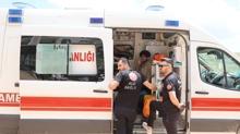 Binada yang�n pani�i: Dumandan etkilenen 6 ki�i hastaneye kald�r�ld�