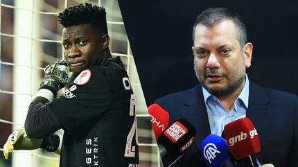 Ertu�rul Do�an'dan Onana a��klamas�: E�er kalmak isterse