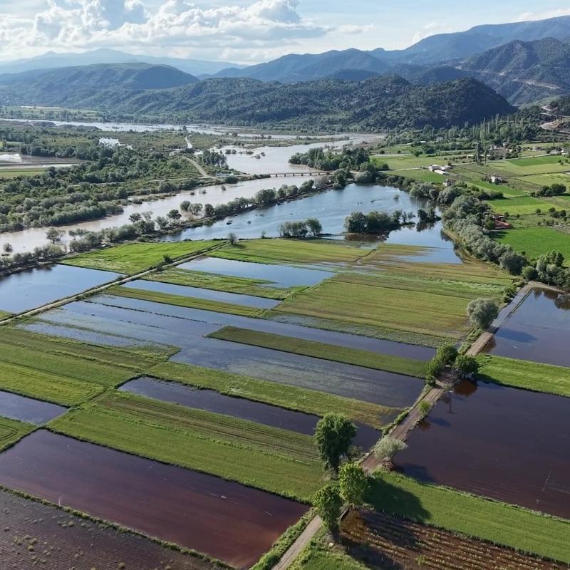 Tokat'ta binlerce d�n�m tar�m arazisi sular alt�nda