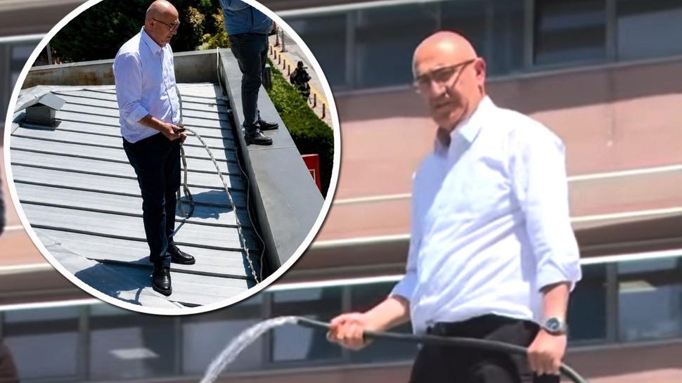Hortumlu provokatör! CHP'li Tanal, polisi hedef aldı