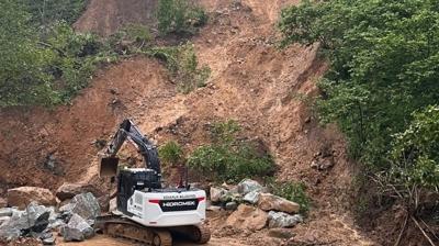 Giresun'da heyelan! �ok say�da ev bo�alt�ld�