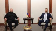 Bakan Fidan, Umerov ile Ankara'da g�r��t�