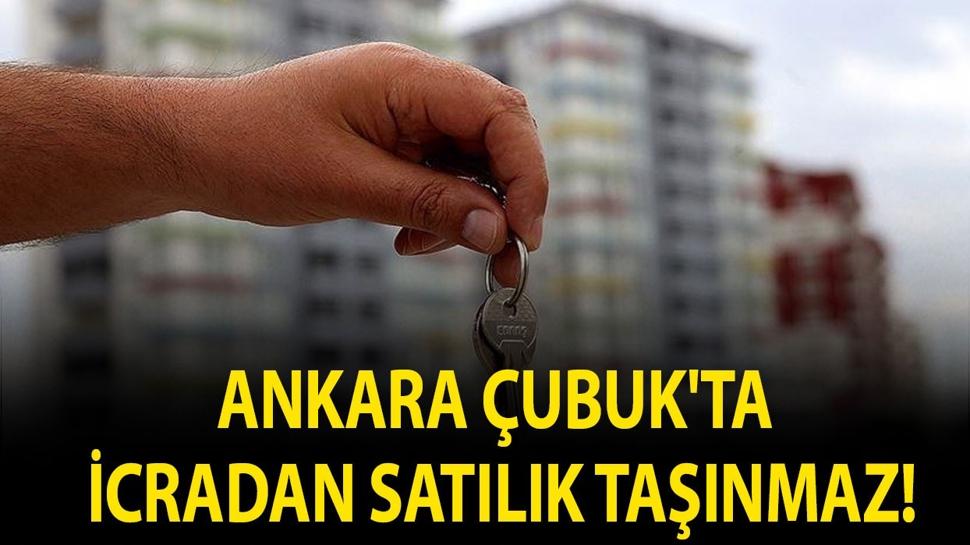 Ankara Çubuk'ta icradan satılık taşınmaz!