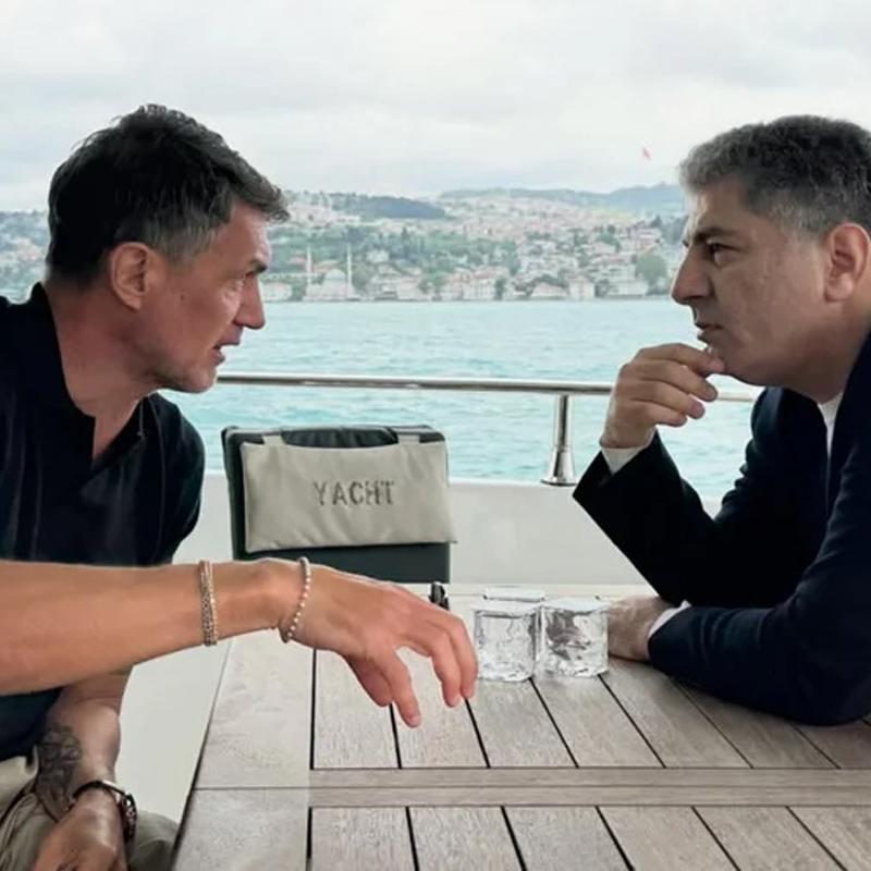 Paolo Maldini'den Hakan Safi payla��m�! Rafael Leao da yorum yapt�