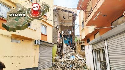 Adana'da 4.9'luk korku