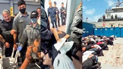 G�zalt�na al�p taciz ettiler: �srail'in barbarl���n� tek tek anlatt�lar!