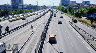 �stanbul trafi�inde bayram etkisi... Yo�unluk y�zde 8'e geriledi