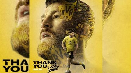 Borussia Dortmund, Salih �zcan'a te�ekk�r etti
