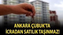 Ankara �ubuk'ta icradan sat�l�k ta��nmaz!