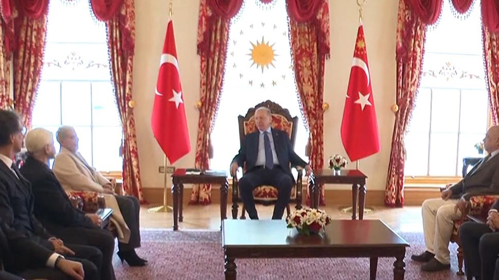 Başkan Erdoğan'dan sürpriz kabul