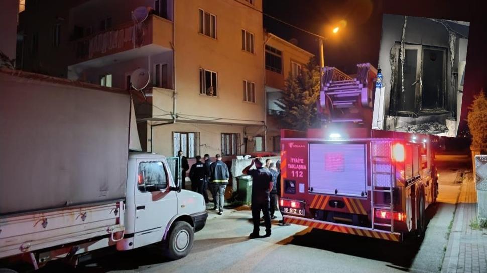 Bursa'da eski eş dehşeti! Camı kırıp molotof attı, kombi patladı