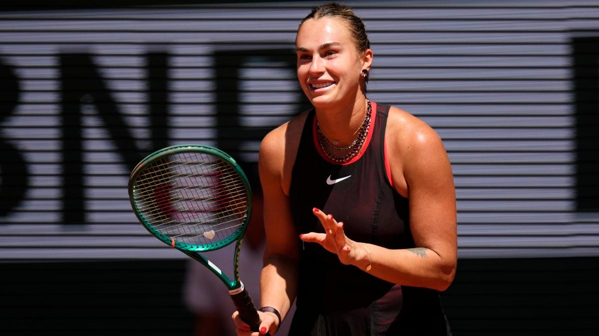 tenis roland garros aryna sabalenka foto�raflar� resimleri