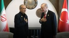 Ba�kan Erdo�an'dan �ran'a telefon! Peze�kiyan'a mesaj�n� iletti
