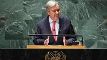 Guterres'ten BM G�venlik Konseyi'nde tarihi uyar�: Uluslararas� hukuka sayg� tehlikeli �ekilde a��n�yor