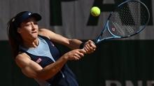 Zeynep S�nmez, Fransa A��k'ta �iftlerde 2. turda!