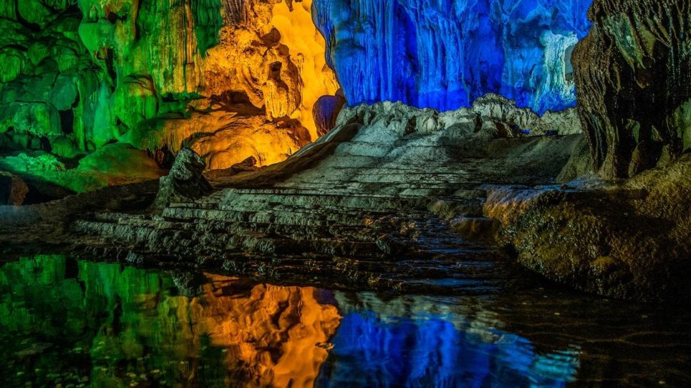 Turistler yaz�n s�ca��ndan buraya ka��yor! Vietnam'�n serin vahas�: Phong Nha Ma�aras�